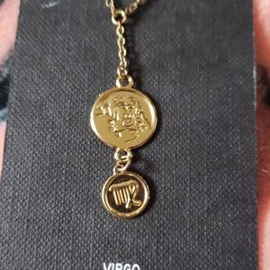 Six Flags Jewelry - TAZMANIAN DEVIL Virgo Gold Plated Necklace NEW Six Flags Jewelry - TAZMANIAN DEVIL Virgo Gold Plated Necklace NEW